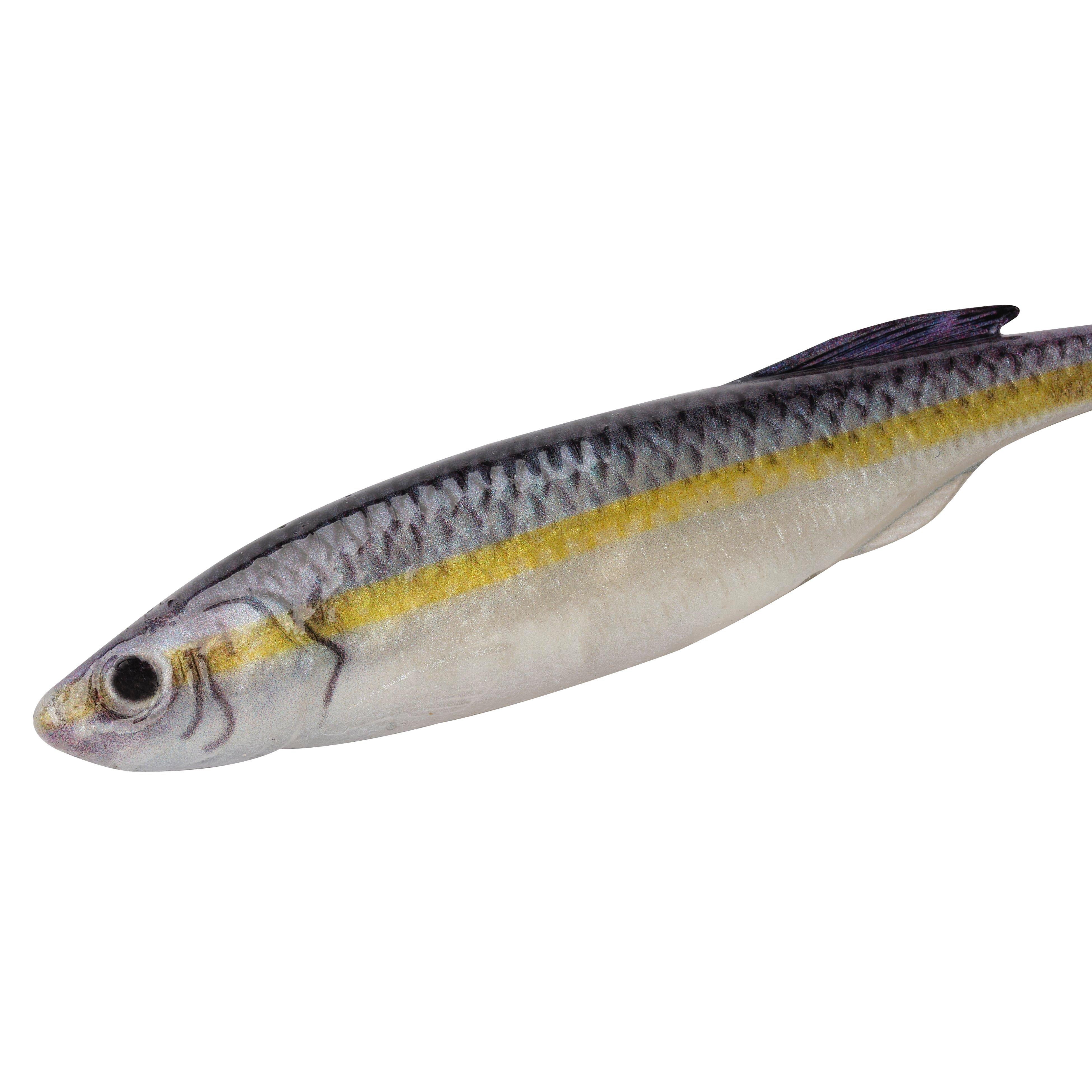Berkley PowerBait® Drip Minnow, 3 in, Black Shad (6-Count)