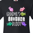 thumbnail image 4 of Inktastic Grandma's Fishing Buddy with Colorful Fish Youth T-Shirt, 4 of 5