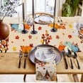thumbnail image 6 of Fall Table Runners 71 Inches Pumpkin Gnome Thanksgiving Runners for Dining Tables Maple Leaf Dinner Runner Kitchen Party Table Decoration, 6 of 6