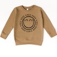 thumbnail image 5 of SmileyWorld Good Vibes Outline - Toddler Graphic Sweatshirt, 5 of 11