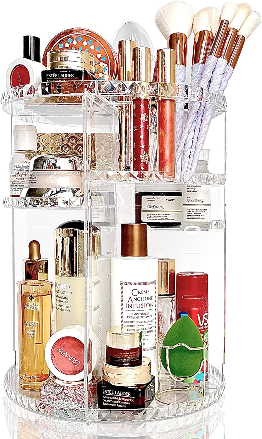 360° Rotating Makeup Organize
