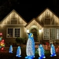 thumbnail image 6 of JHGoosa Penguin Decoration LED Christmas Outdoor Decorations Acrylic Christmas Ornaments Christmas Atmosphere Decoration, 6 of 9