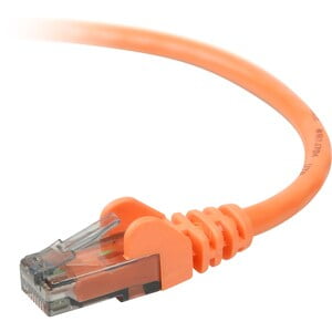 25FT CAT6 ORANGE SNAGLESS RJ45 M/M PATCH CBL
