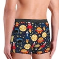 thumbnail image 3 of KLL Colorful Astronomy Men's Cotton Boxer Briefs Underwear-Large, 3 of 8