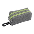 thumbnail image 4 of Dispensador de bolsas de basura portátil para caminar al aire libre y acampar Cremallera doble gris Yuyangstore Soporte para residuos, 4 of 8