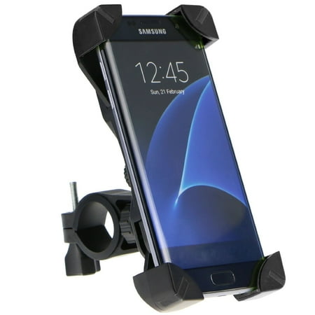 Adjustable Bike Phone Mount Motorcycle Road Cycling Bicycle Handlebars Holder for iPhone 8 7 6 6S Plus,Samsung Galaxy S8 S7 S6 S5 Note 9 (Best Road Bike Phone Mount)