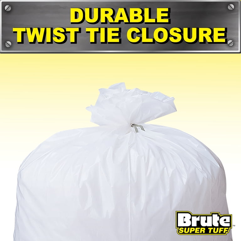 Brute, Super Tuff¬Æ Compactor Trash Bags, 20 Gallon, 20 Bags Twist