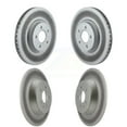 thumbnail image 1 of Genius Front Rear Coated Disc Brake Rotors Kit for Car Ford Escape Lincoln MKC KG-101052, 1 of 9