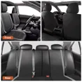 thumbnail image 2 of WILLJOY Universal Car Seat Cover Full Set Waterproof Auto Cushion Protectors for Most Cars Sedan SUV Black, 2 of 9