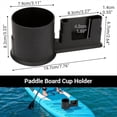 thumbnail image 2 of Portavasos 2 en 1 para Tabla de Paddle Surf, Portavasos para Kayak, Soporte para Bebidas y Teléfono, Accesorios para Tabla de Paddle Surf y Kayak, 2 of 5