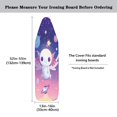 thumbnail image 5 of HELLHERO Salamander and Starry Sky Anti-Slip Ironing Board Cover Easy Fit Washable Polyester Fabric for Women Girls Gifts(Not Heat Insulating), 5 of 5