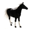 thumbnail image 3 of 2 Piezas de Juguete de Blandos Macarena Modelo de Caballo de Sangre de Felpa Coleccionable Simulación Caballo de juguete, 3 of 8
