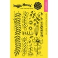 thumbnail image 2 of Waffle Flower Crafts Clear Stamps 4"X6" Pretty Foliage, 2 of 2