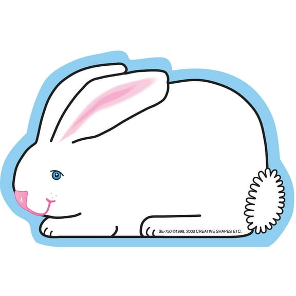 SHAPES ETC. Mini Notepad - Bunny