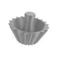 thumbnail image 1 of simhoa Coffee Cone Paper Press Coffee Bar Accessories Portable Coffee Filter Shaper gray, 1 of 8