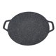 thumbnail image 2 of Barbecue Plate Reusable Easy Clean High Thermal Conductivity Coating Surface Grill Pan for Hiking Camping 38cm/14.96in, 2 of 4