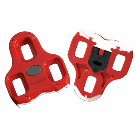 Look Keo Cleats Bi-Material Red 9 Degree Float 3-Hole Road Clipless