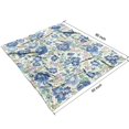thumbnail image 2 of Pioneer Flower Blanket,Comfortable Soft Flannel Throw Blanket,All Season,Warm Lightweight Blankets for Sofa Bed Couch Living Room Chair,50"x60"(130x150cm), 2 of 4