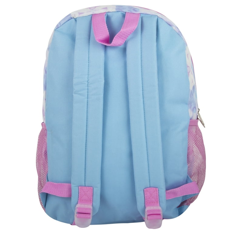 Girls 16L 6 in 1 Backpack with Matching Lunch Bag, Pencil Case, Water  Bottle, Keychain & Accessories for School, Camp, Commuting and Travel in  Pastel