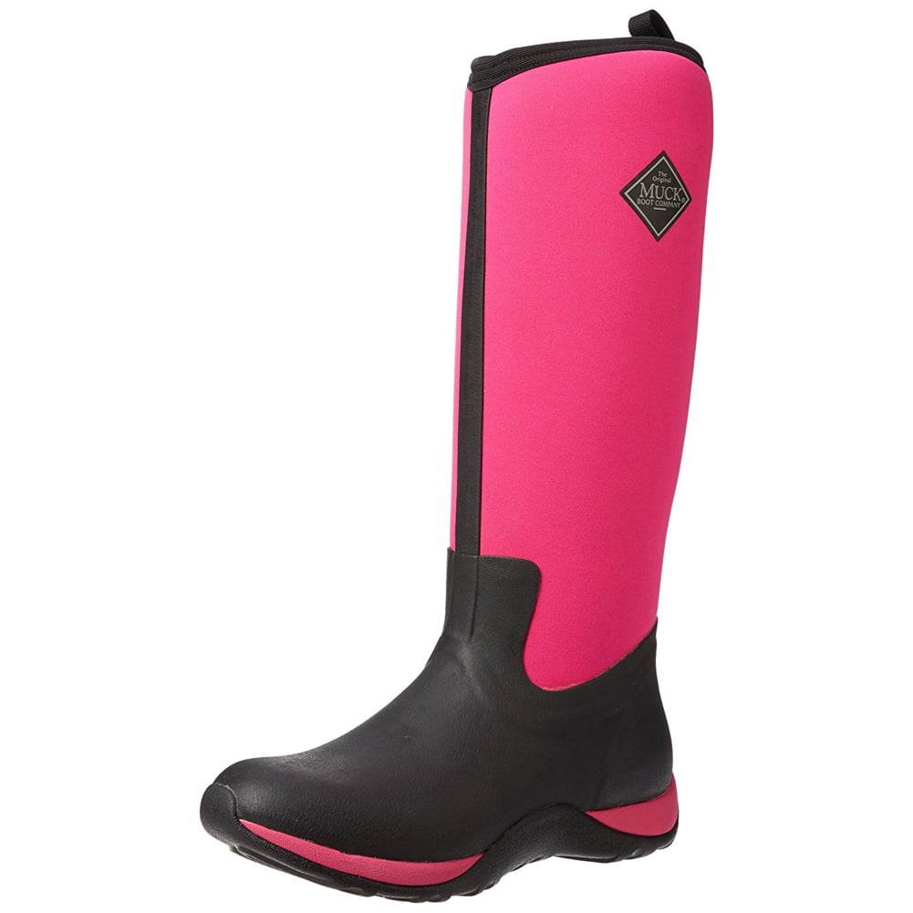 Muck Boot Women's Arctic Adventure Snow Boots Black Neoprene Rubber