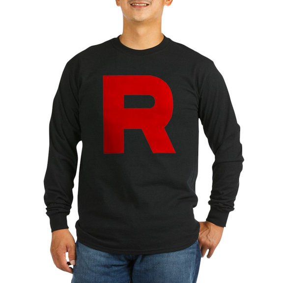 CafePress - Team Rocket Long Sleeve Dark T Shirt - Long Sleeve Dark T-Shirt