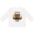 thumbnail image 3 of Inktastic Happy Groundhog Day Cute Boys or Girls Long Sleeve Toddler T-Shirt, 3 of 5