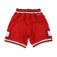 thumbnail image 2 of Mitchell & Ness Nice Kicks - Pantalones cortos deportivos para hombre, color rojo, grande, 2 of 2