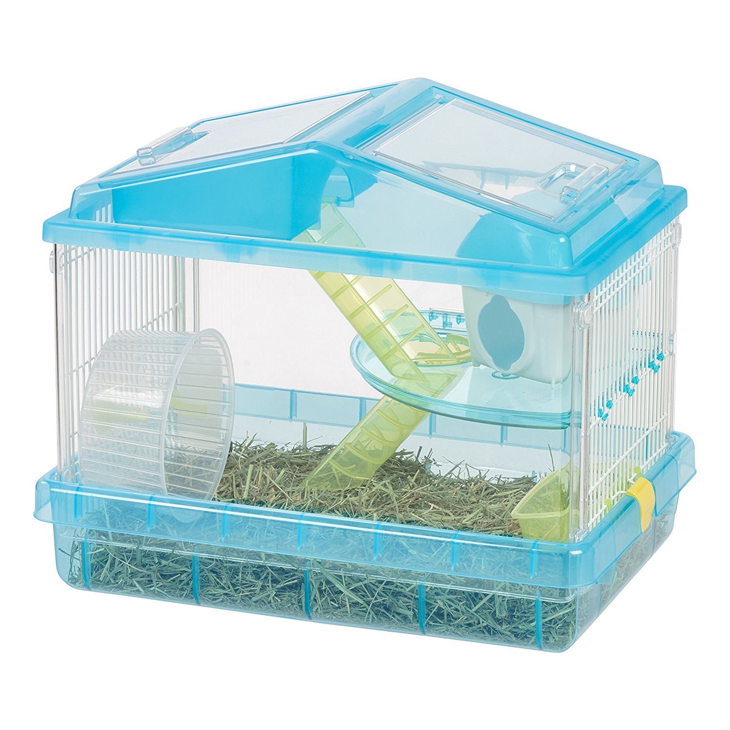 IRIS 2Tier Hamster Cage, Blue