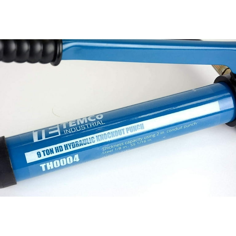 TEMCo Hydraulic Knockout Punch TH0004 Electrical Conduit Hole