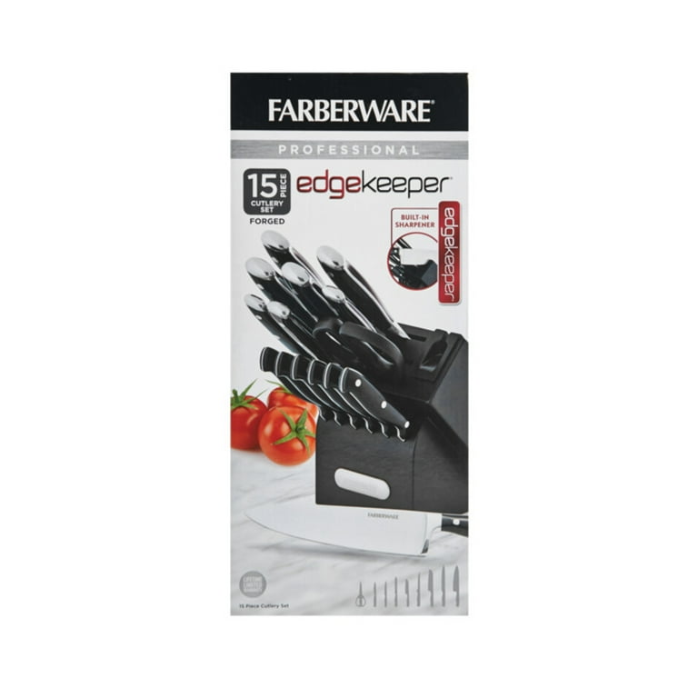 Farberware Edgekeeper® Professional 15-piece Forged Triple Riveted