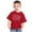 Red, variant on Odeerbi 3-10Y Kids Boys Girls Valentine's Day Cotton T-shirt Toddler Fashion Cute Round Neck Print Tee Short Sleeve Tops Baby Clothes Black