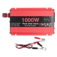 thumbnail image 1 of Power Inverter 1000W Pure Sine Wave DC 12V to AC 220V Overload Protection for Solar Wind Car Power, 1 of 8