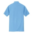 thumbnail image 6 of Mafoose Mens Short Sleeve Core Blend Male Pique Polo Shirt Light Blue XL, 6 of 6