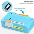 thumbnail image 1 of Fiber Optic Connector Cleaning Box 500 Times Anti-Static Plastic Replaceable Efficient Fiber Optical Connector Cleaner Cassette Swab, 1 of 9