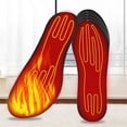 thumbnail image 6 of USB Heated Insoles for Shoes, DIY Trimming Warm Inserts with 3-Temperature Settings, Rechargeable & Washable EVA Insoles for Men & Women, Perfect for Boots, Sneakers, Outdoor Use (Fits Size 35-46), 6 of 6