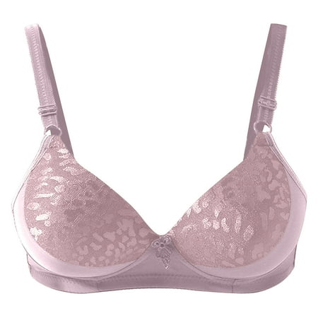 AnuYalue Womens Low Cut Sports Bra Minimizer Bra Wirefree Daily Bra Spaghetti Strap Bra Wireless Push Up Bra High Support Bra