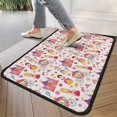 thumbnail image 4 of Colorful Princess Castle Carriage Pattern Door Rugs,Washable Non Slip Door Mats Indoor,Decorative Door Mats,Entry Mat Indoor for Entrance,Bedroom,Kitchen,Bathroom,30"x17", 4 of 6