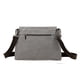 thumbnail image 2 of Bandolera de lona estilo coreano para hombre 35x2x26cm gris, 2 of 2