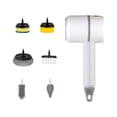 thumbnail image 1 of Scrubber Spin Electric Limpieza automática Cepillo de carga USB (6 cabezales) Blanco, 1 of 6