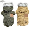 thumbnail image 2 of Dog Clothes Winter Puppy Pet Dog Coat Jacket For Small Medium Dogs Thicken Warm Hoodie Jacket Chihuahua Yorkies Pets Clothing ShopWise Round, 2 of 8