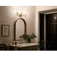 thumbnail image 6 of 55142BNB Kichler Lighting Ali - 3 Light Bath Bracket In Traditional Style-11.5 Inches Tall and 23.25 Inches Wide-Brushed Natural Brass Finish, 6 of 7
