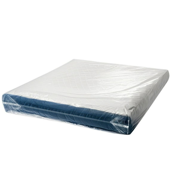 Plastic Mattress Protection Bag 2 PK Queen – 2 Mil Bed Cover for Moving and Storage