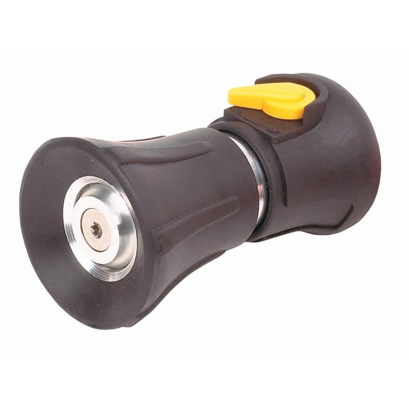 Carrand Buse de Tuyau de Jardin 90051 Buse de Tuyau d'Incendie; Entrée 1/2 Pouce; Pulvérisation de 40 Pieds; Noir; Caoutchouc Thermoplastique/aluminium/polypropylène