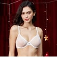 thumbnail image 5 of Women See-Through Lace Soft Transparent Everyday Bra Pack3, 5 of 7