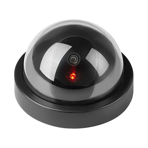 Sarapandan Dome Dummy Security CCTV Camera Simulation Monitor with LED Blinking Light Outdoor Indoor Use