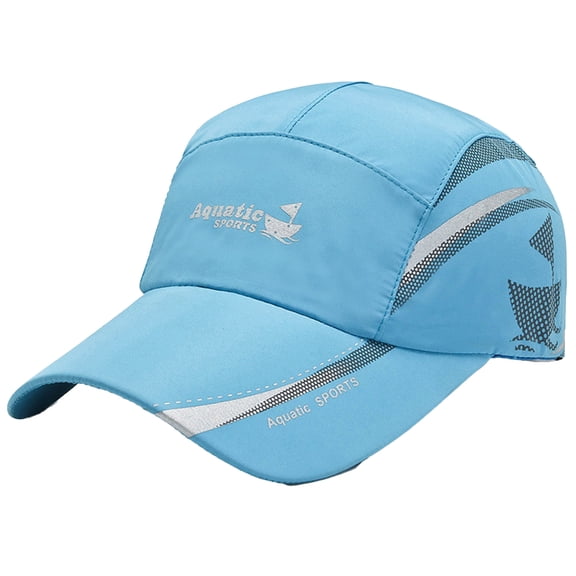 HUANLEDASH Baseball Hat Quick Dry Breathable Sun Protection Hollow Out Mesh Patchwork Sunshade Contrast Color Outdoor Fishing Men Baseball Cap Headwear