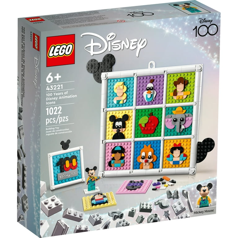LEGO Disney 100 Years of Disney Animation Icons Disney Celebration Set 43221