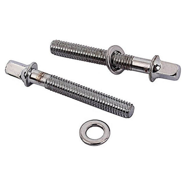 Transemion 2 Pieces Drum Set Screws Professional Frame Components Drums Mounting Screw As shown 50mm 1Set