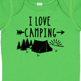 thumbnail image 4 of Inktastic I Love Camping- Tent and Trees Boys or Girls Baby Bodysuit, 4 of 5