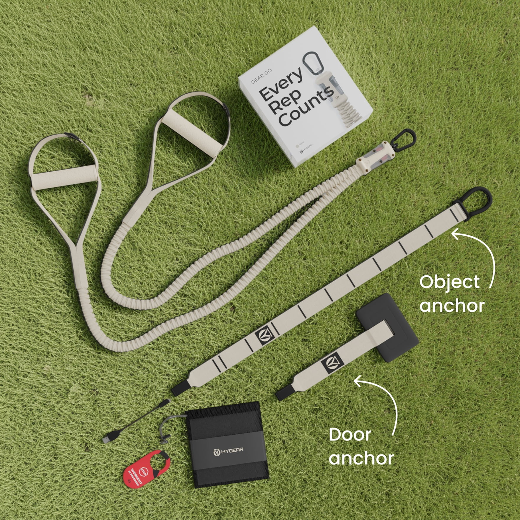 Smart Fitness Resistance Band with Performance Tracking Sensors, Upper & Lower Body Workouts, Portable Home Gym Equipment, Access On-Demand Classes